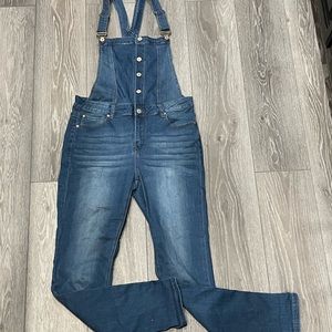 Denim overalls
